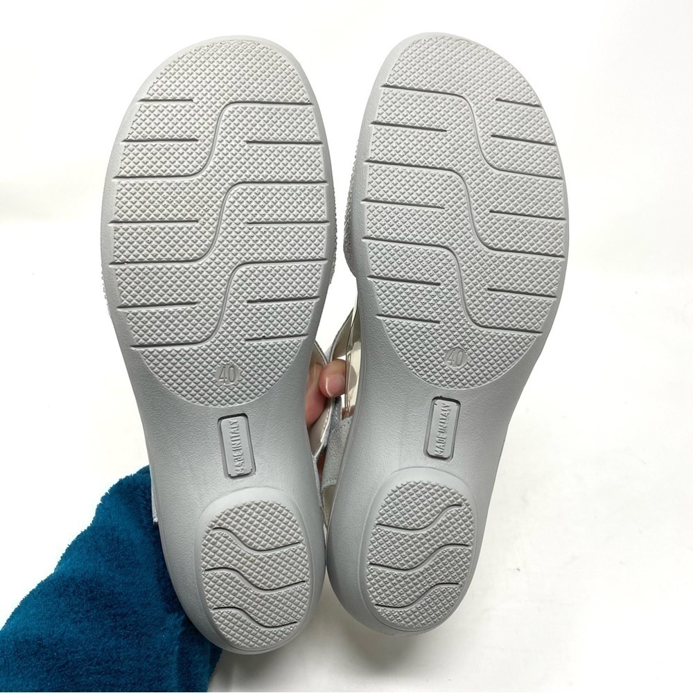 Flexus By Spring Step Risa Sandals in Silver - Picture 6 of 8